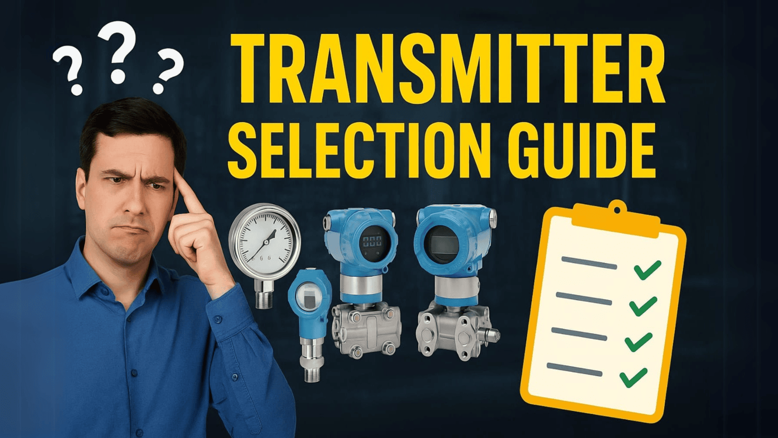 How to Choose the Right Pressure Transmitter ?